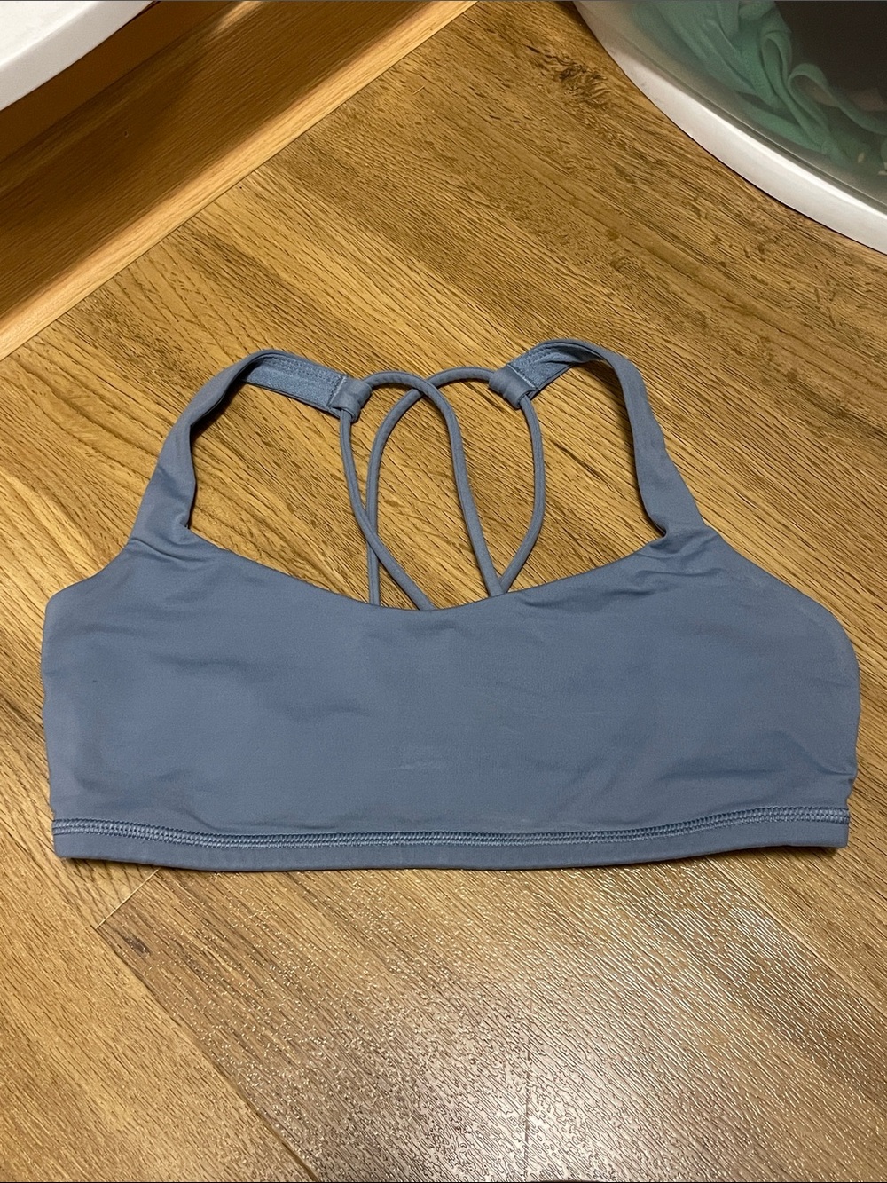 Free to Be bra in Steel Blue